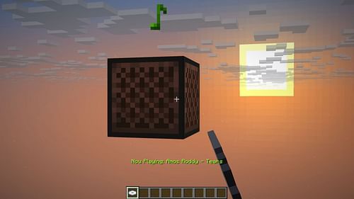 The Tears music disc has a special funky music that resembles pig step (Image via Sportskeeda Gaming || Mojang Studios)