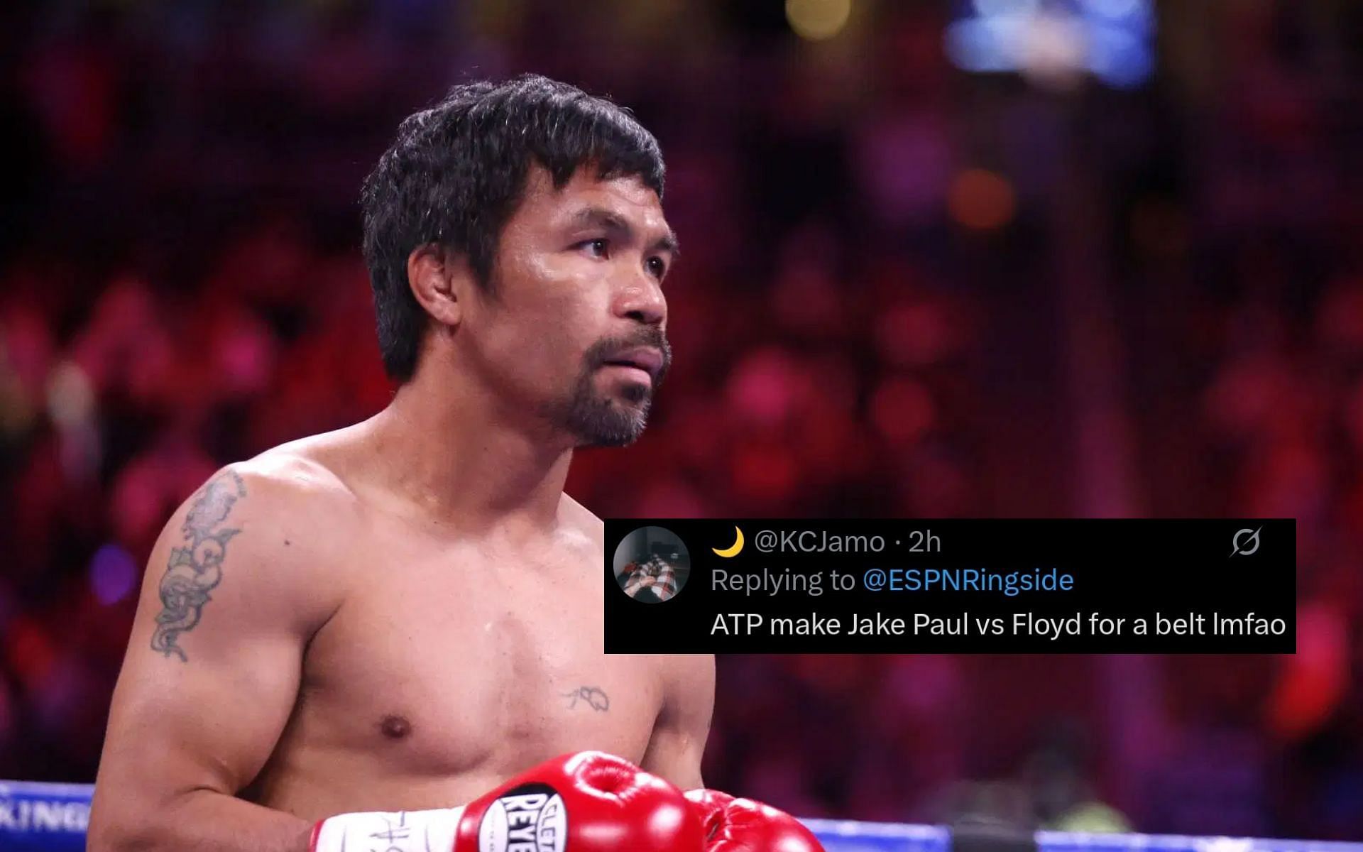 Manny Pacquiao makes his return to the ring for the WBC welterweight belt [Image courtesy: Getty Images]