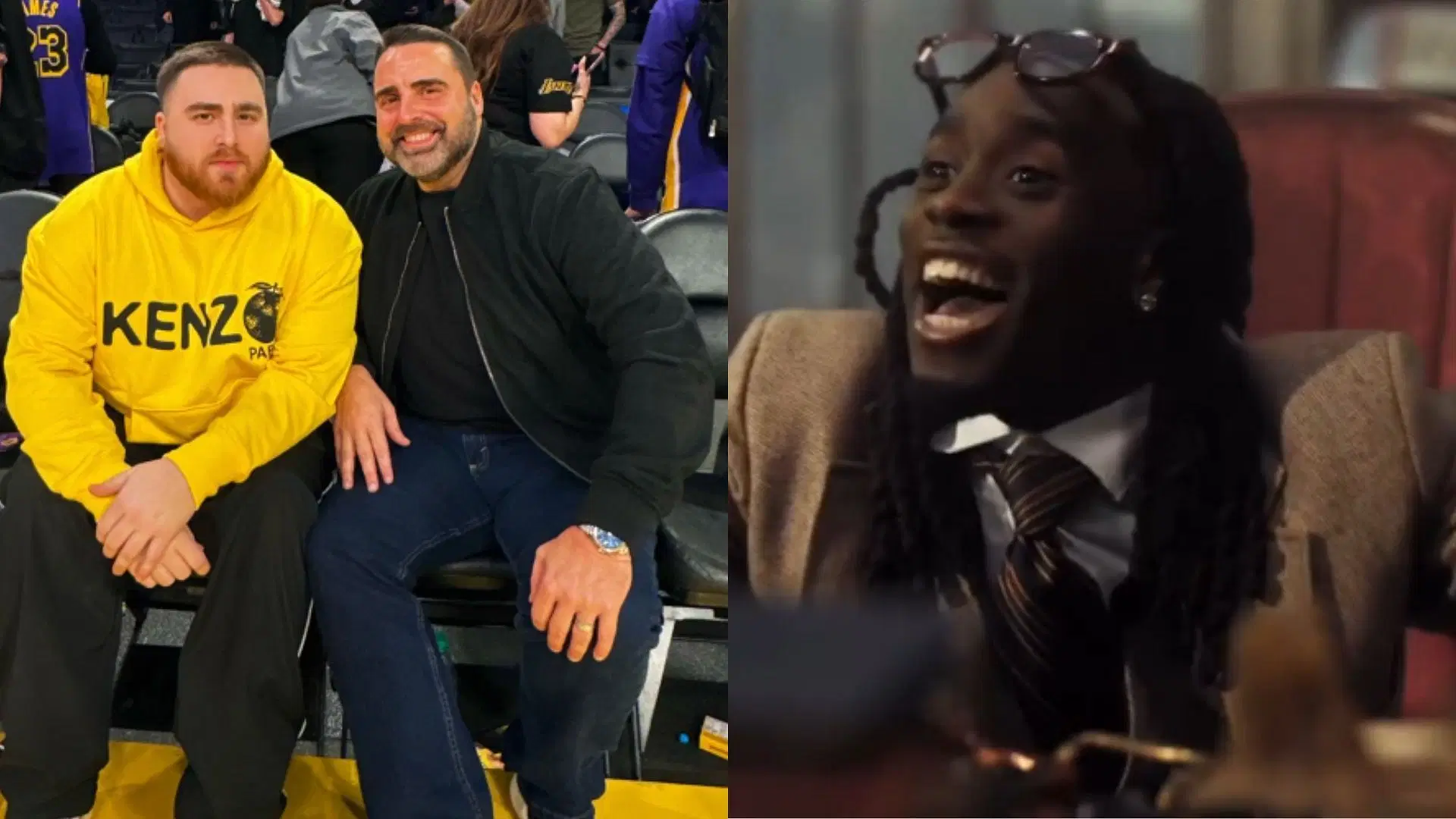 Los Pollos follows up on his Streamer university remarks (Images via @lospollosig, @kaicenat/Instagram)