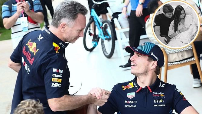 Kelly Piquet drops 2-word reaction to Christian Horner's message to Max Verstappen on becoming a father