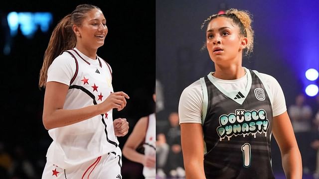 UCLA signee Sienna Betts and Texas signee Aaliyah Crump
