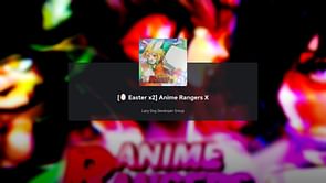 Anime Rangers X AFK World guide