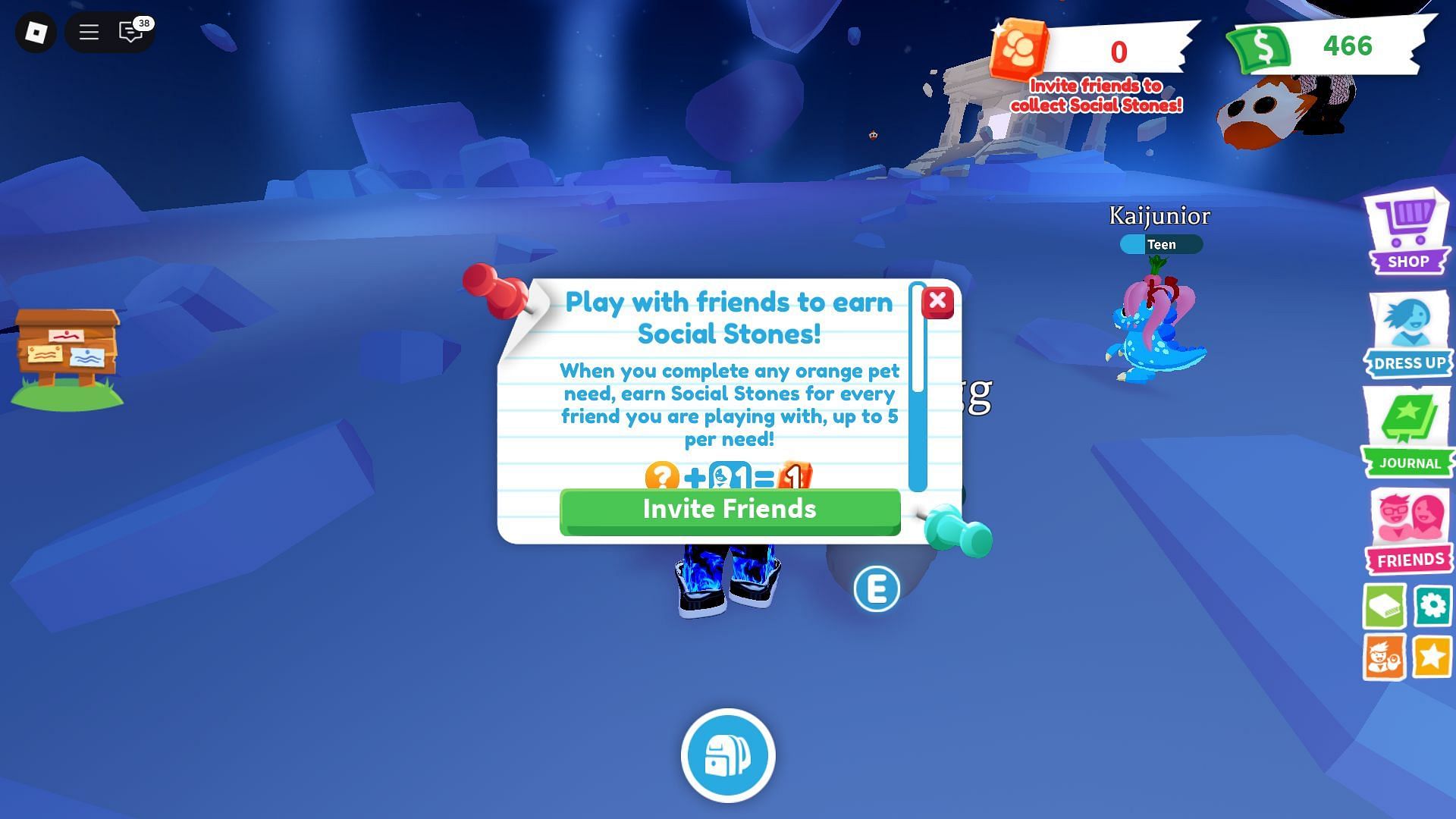 About Social Stones (Image via Roblox)