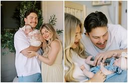 Lions LB Malcolm Rodriguez's wife Kennedy shares throwback pictures from “insane” pregnancy days