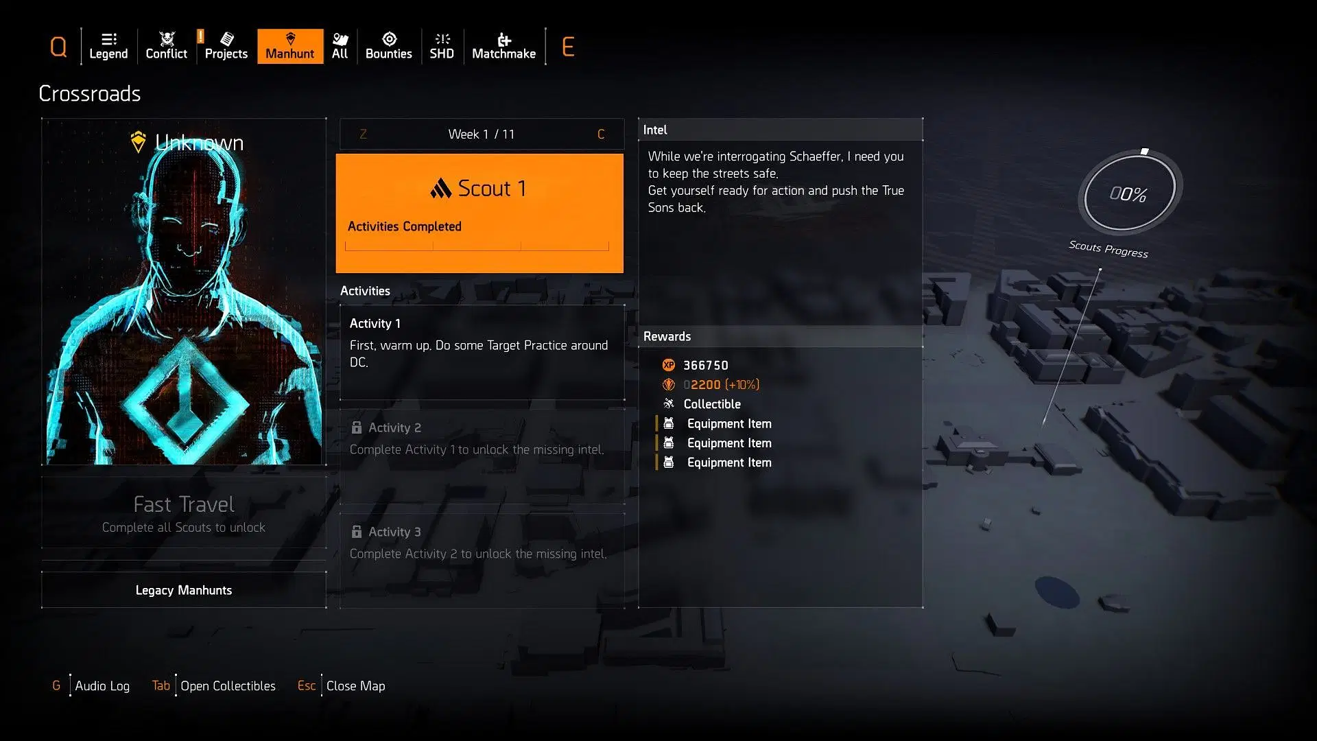 The Division 2 Crossroads season Manhunt (Image via Ubisoft) 
