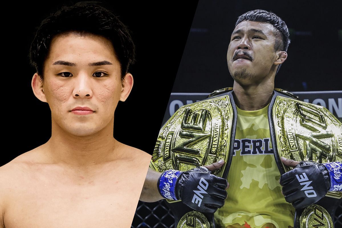 Yuki Yoza and Superlek Kiatmoo9 - Photo by ONE Championship