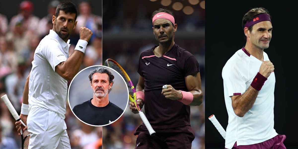 Patrick Mouratoglou on Novak Djokovic, Roger Federer and Rafael Nadal- Image Source: Getty