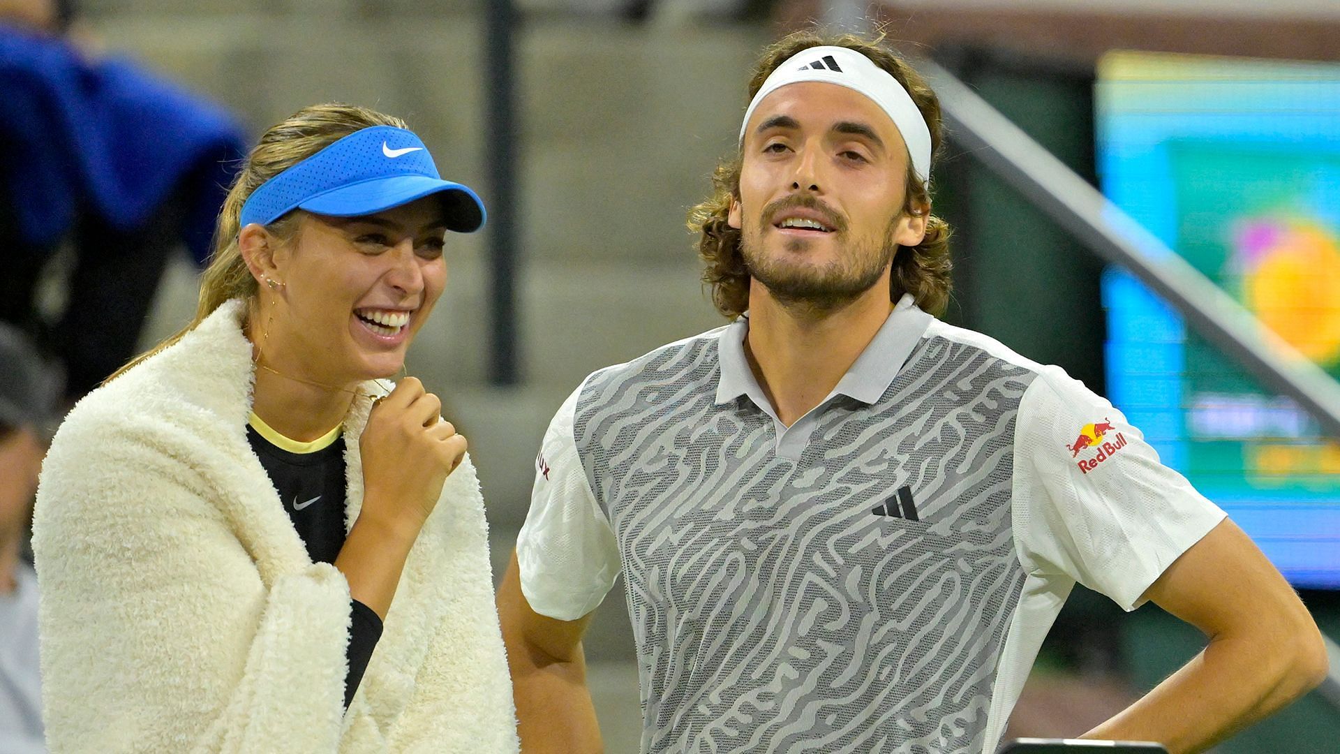 Paula Badosa(left) and Stefanos Tsitsipas(right). Image: Imagn