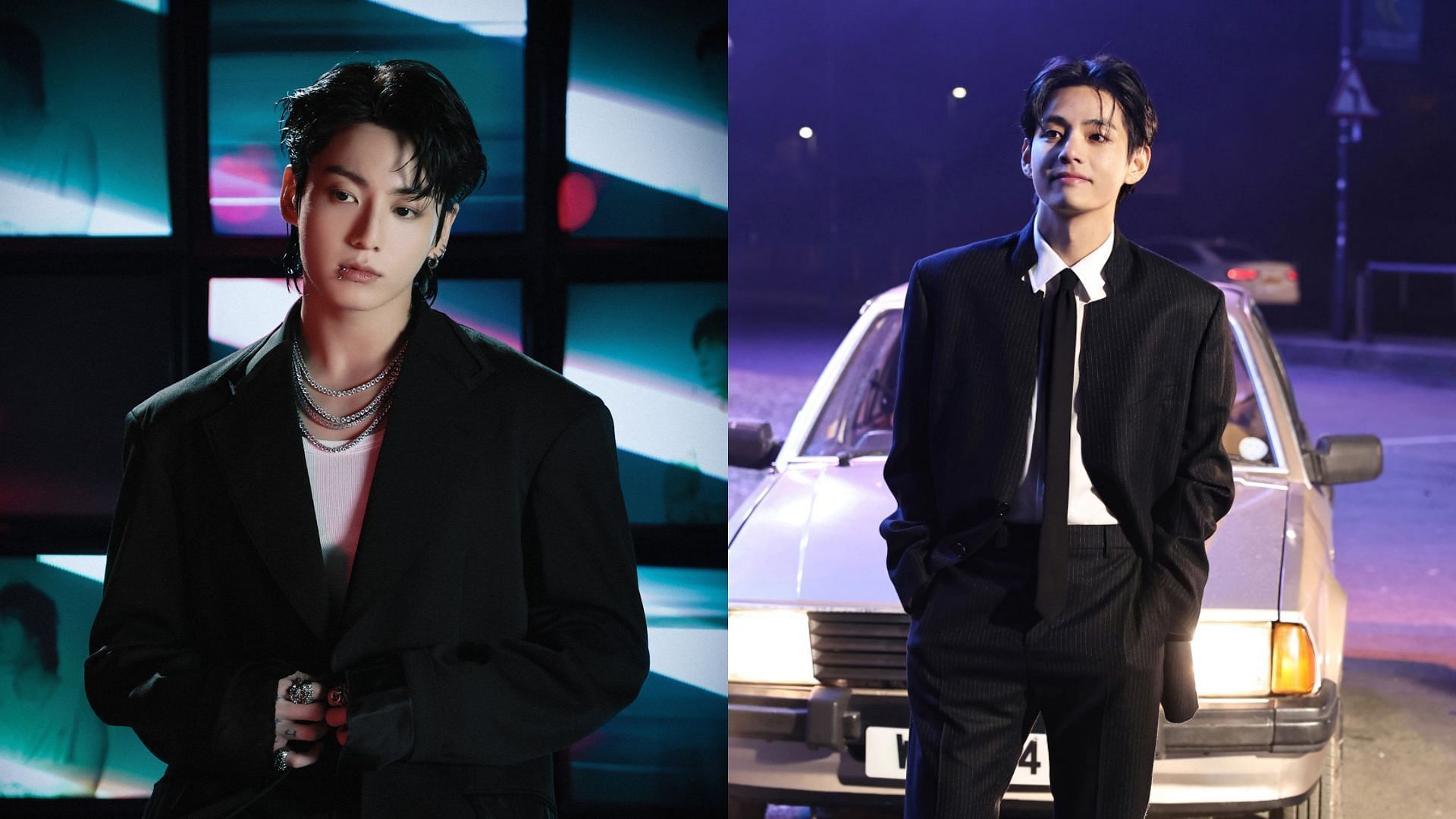 Taekook show off their hilarious chemistry (Images via Weverse)
