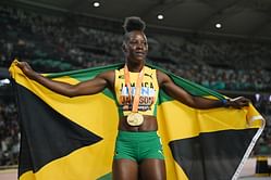 Shericka Jackson pens strong message of encouragement after Jamaica misses the gold medal at the World Relays