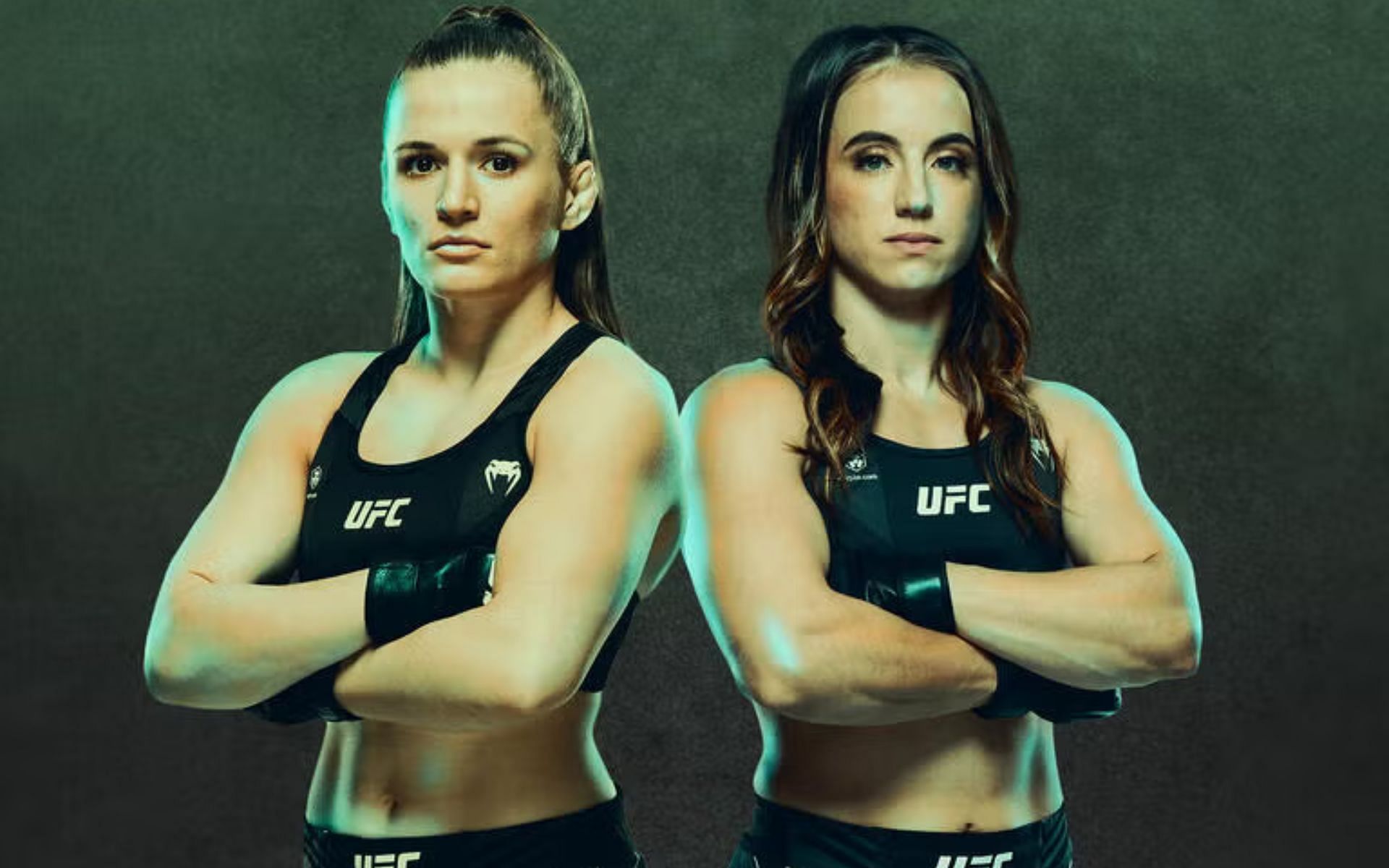 UFC Vegas 107: Erin Blanchfield vs. Maycee Barber stats comparison.