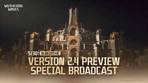 Time until Wuthering Waves 2.4 livestream