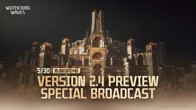 Time until Wuthering Waves 2.4 livestream