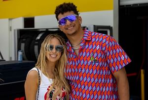 Patrick Mahomes' wife Brittany documents precious family "adventures" from Vegas golf week: In Pics