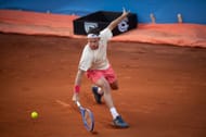 Altmaier in action at the Piemonte Open Challenger 175 Turin 2025 - Source: Getty