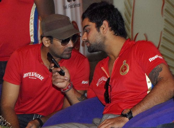 “Eyes are just like you” - Virat Kohli looks at Zaheer Khan's newborn son's photo ahead of LSG vs RCB IPL 2025 match [Watch]