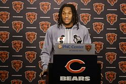 Bears WR Luther Burden III reveals hilarious reason for picking No. 87 jersey number