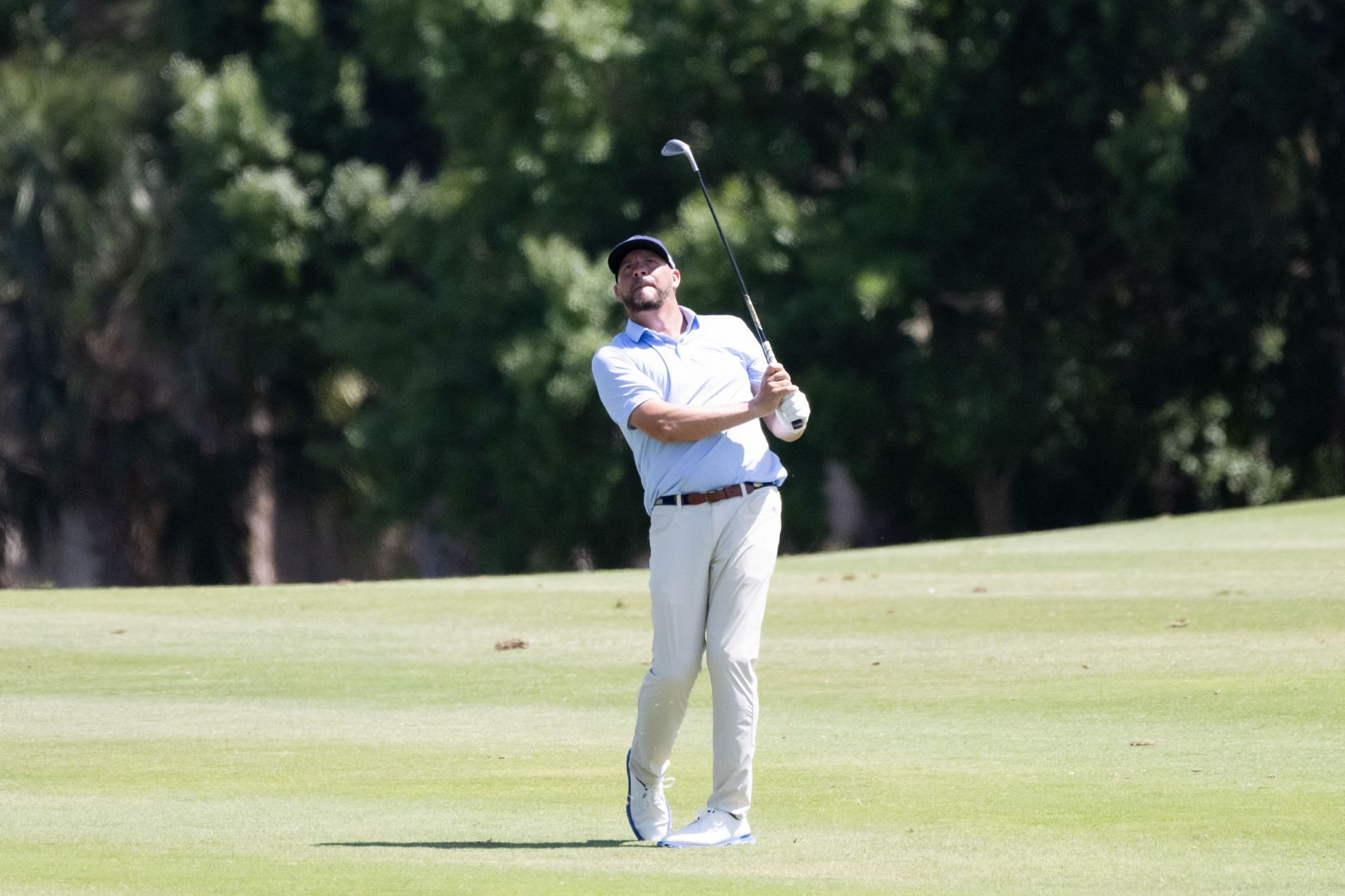 Michael Block at the 2025 PGA Professional Championship - Source: Getty