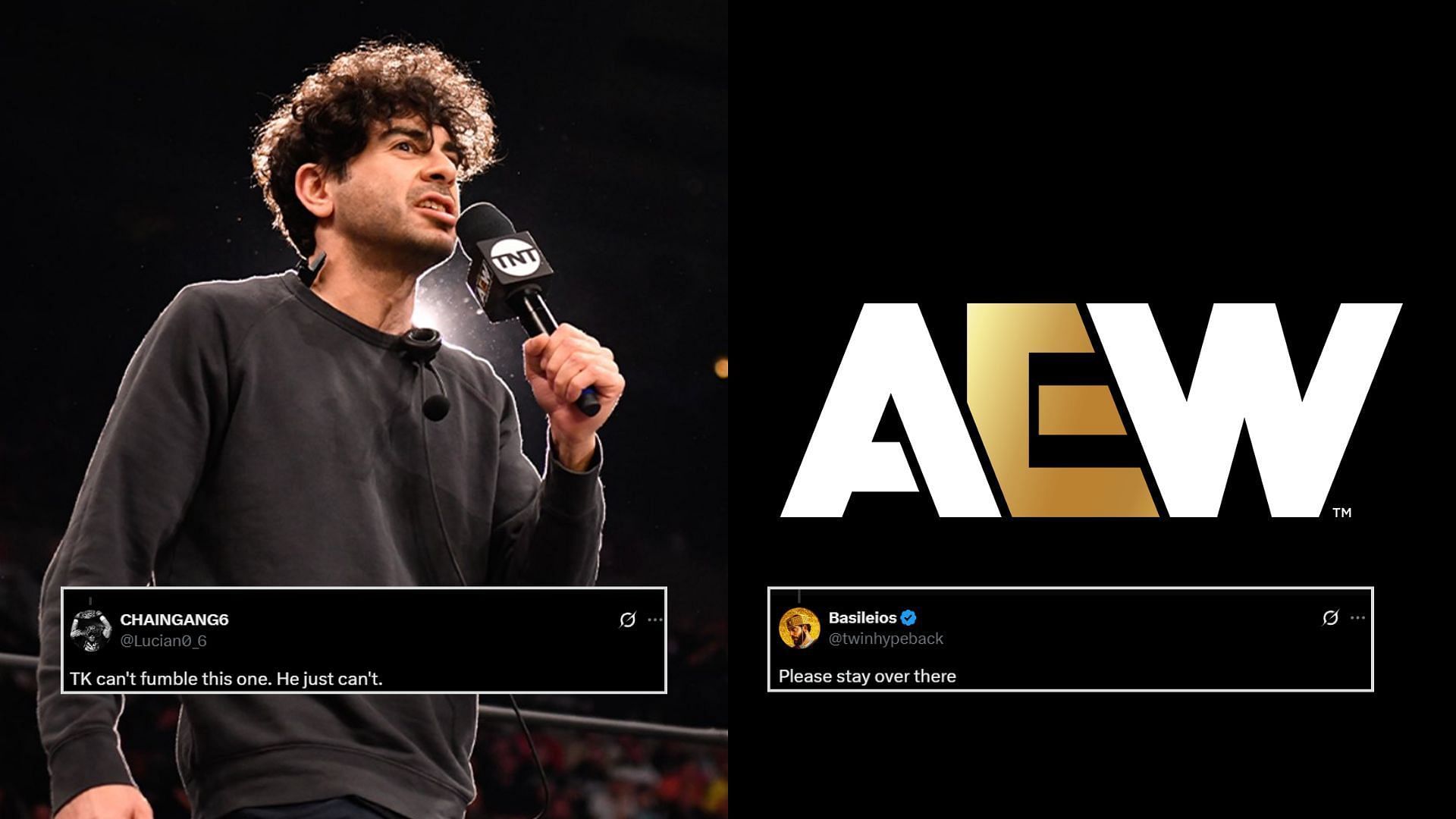 Tony Khan is the president of All Elite Wrestling [Photo courtesy of AEW on TV