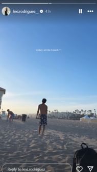 قصة Instagram لقطة شاشة (صورة عبر ig/@lexi.rodriguez_)