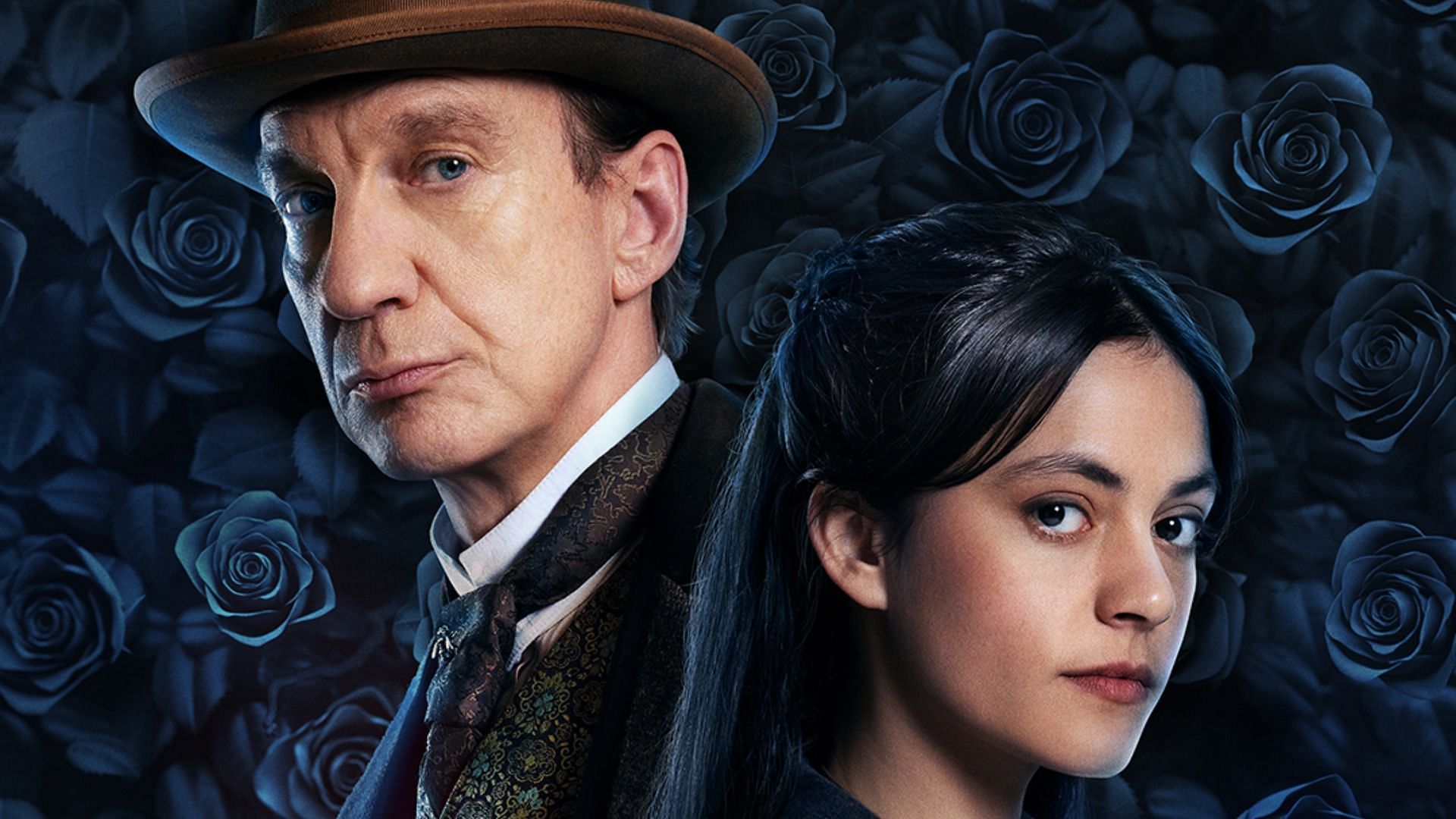 An image of Sherlock Holmes and Amelia Rojas from Sherlock &amp; Daughter season 1 (Image via Instagram/@thecw)