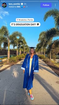 Lara Somfai via Instagram Stories