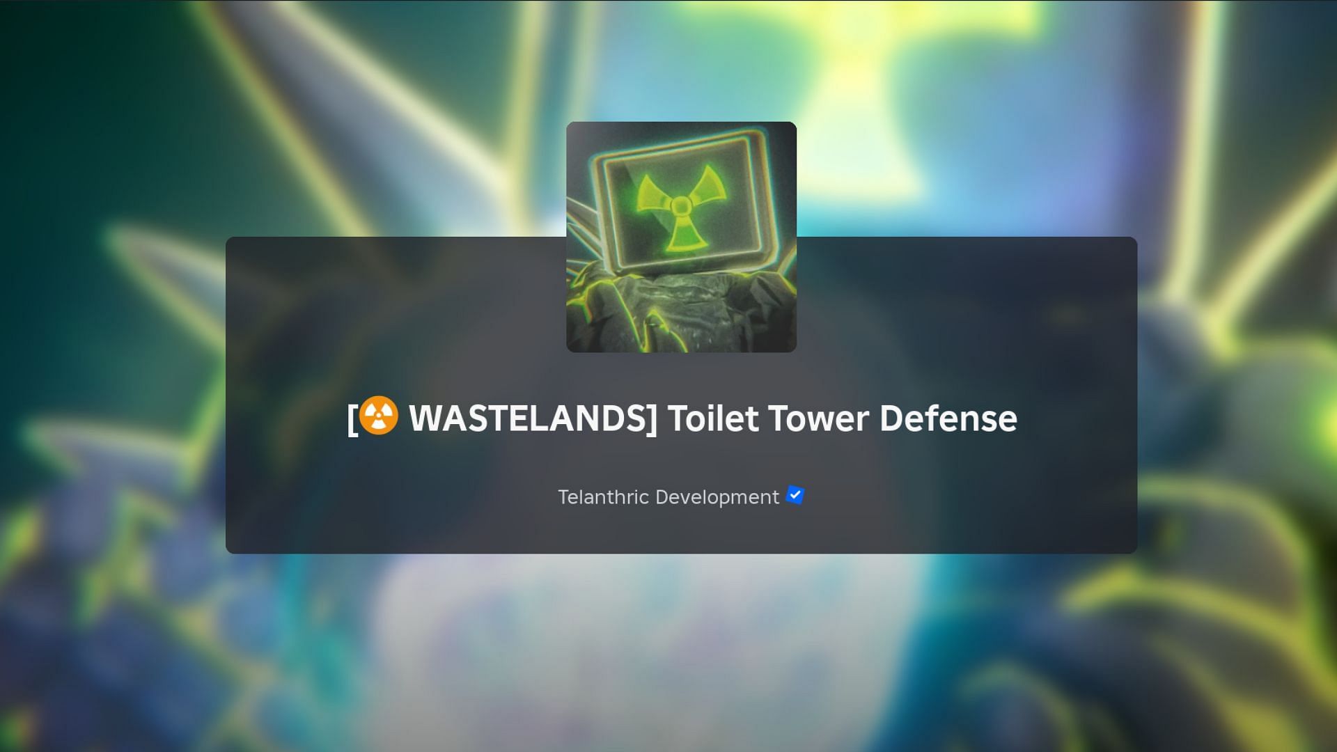 Toilet Tower Defense loading screen