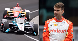 WATCH: Will Power and Kyle Kirkwood get involved in a bizarre incident as the Aussie rear-ends Andretti’s driver