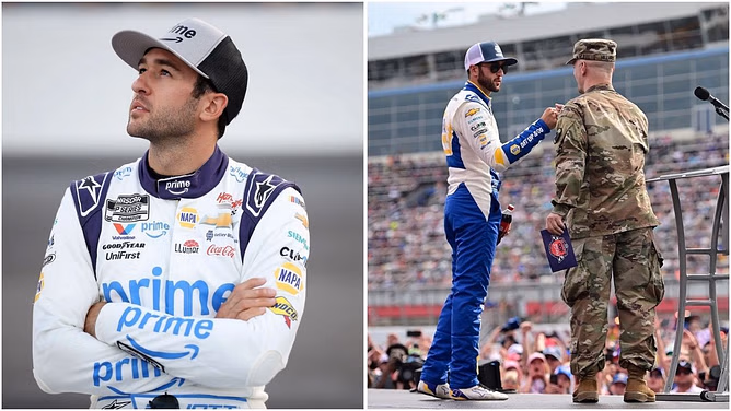 Chase Elliott applauds NASCAR’s “great tradition” involving military for crown jewel weekend
