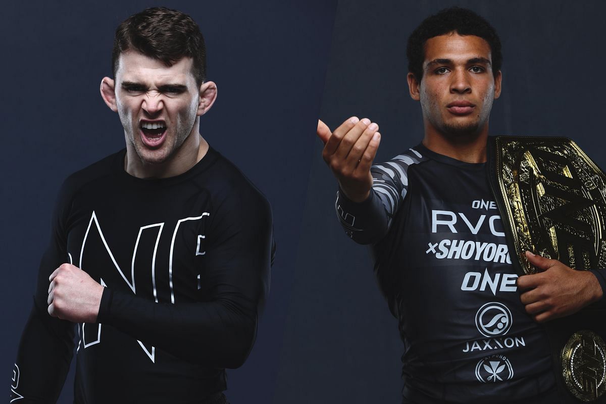 Dante Leon (left) and Tye Ruotolo (right). [Photos from ONE Championship]