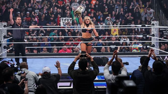 Tiffany Stratton sends a one-word message to female WWE Superstar amid her absence from the company