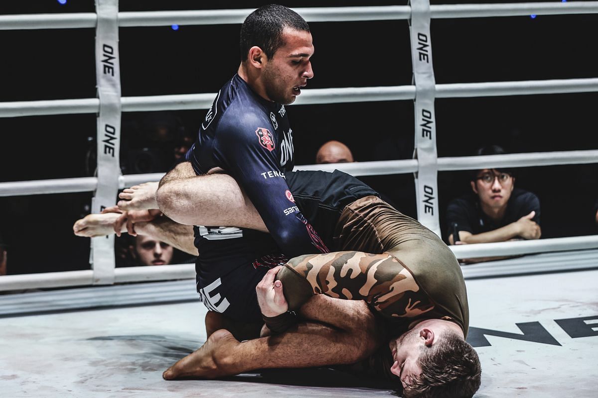 Tye Ruotolo fighting Dante Leon | Image credit: ONE Championship