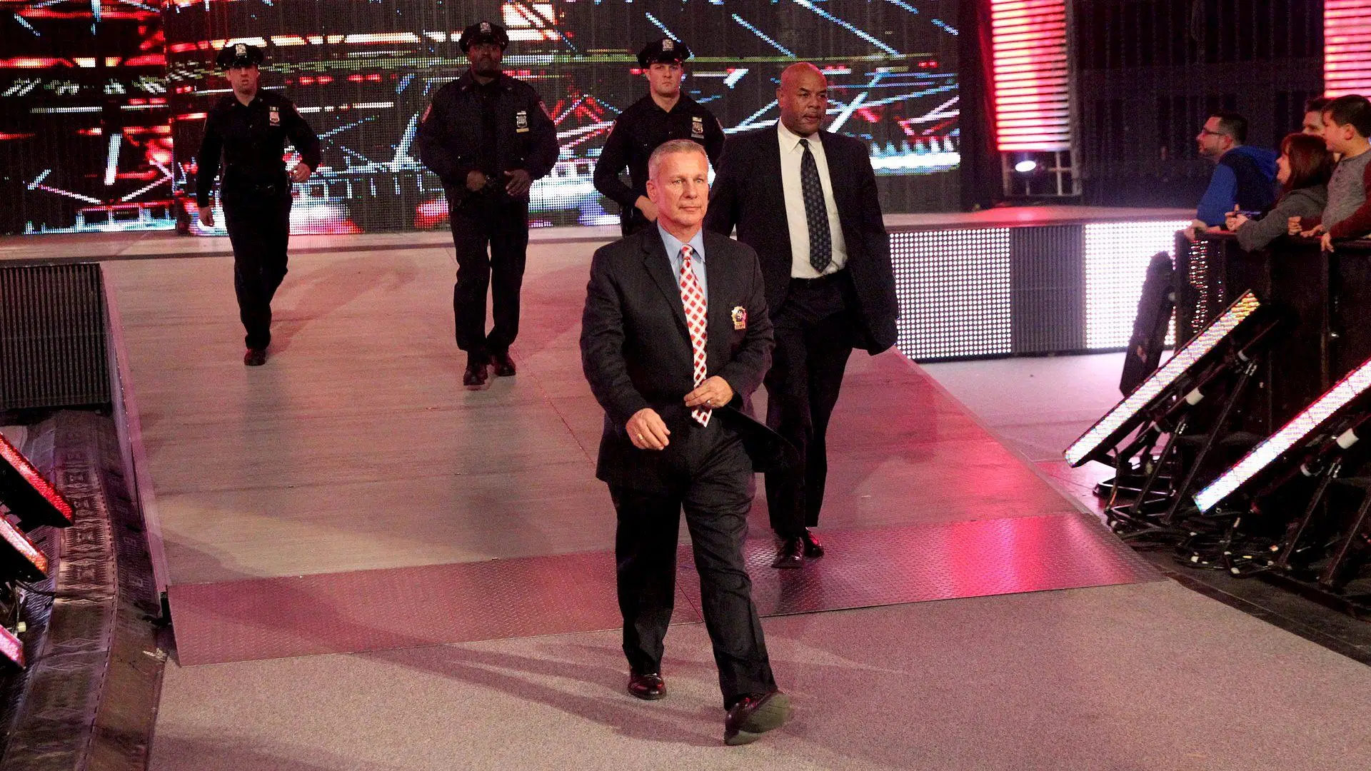 Real-life NYPD officers appear on WWE RAW