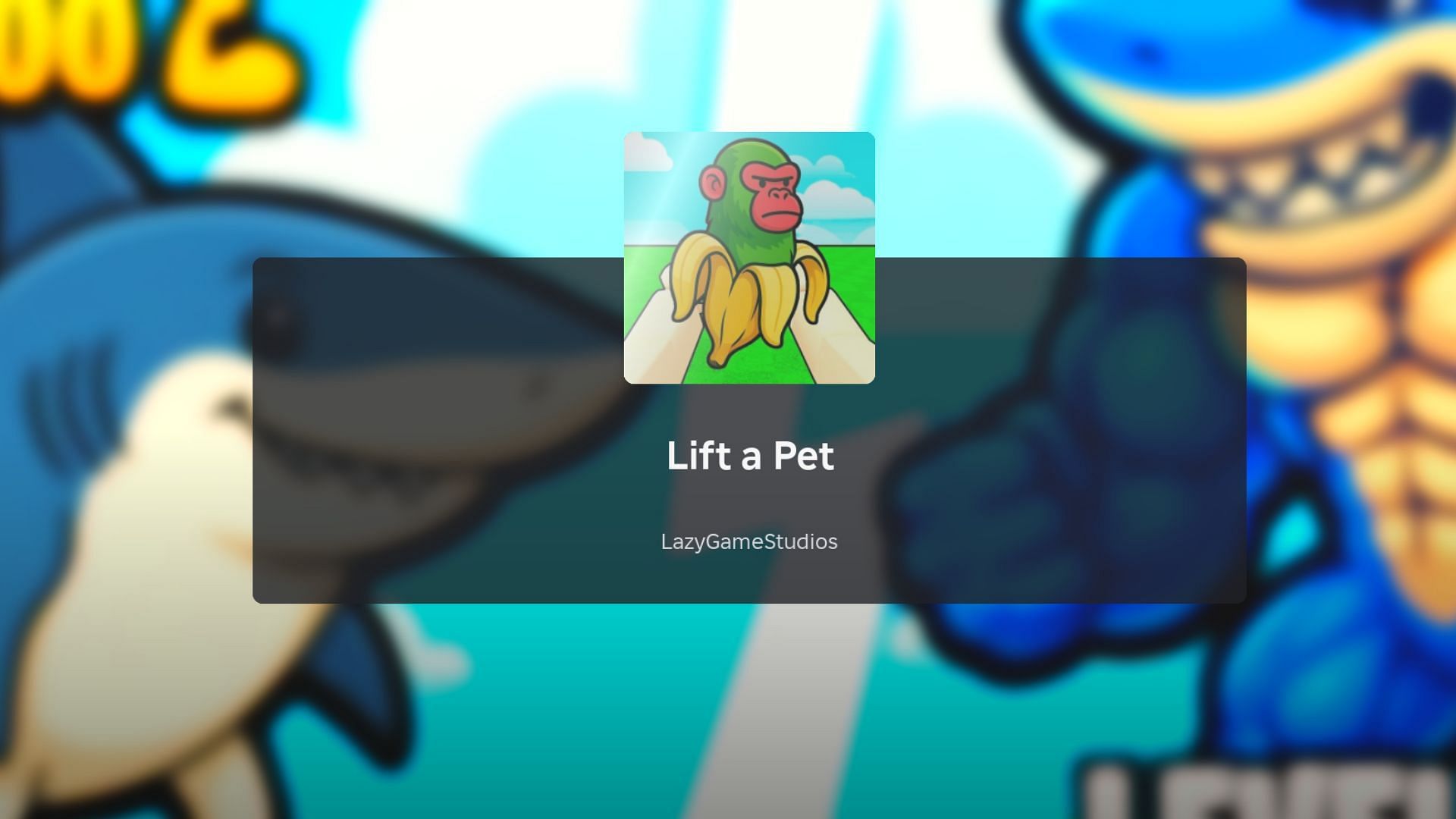 Lift a Pet loading screen