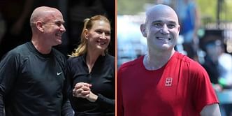 Andre Agassi cherishes his & wife Steffi Graf's loving bond with a trip down memory lane; German drops 2-word reaction