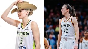 Paige Bueckers brushes off Caitlin Clark comparisons after WNBA draft spotlight: "Running my own race"