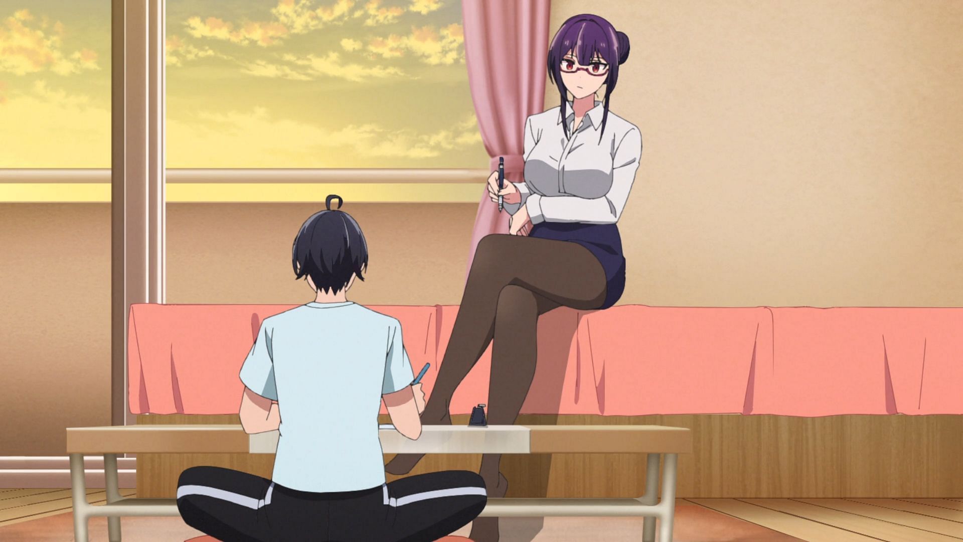 Please Put Them On, Takamine-san! episode 9 release date and time (Image via Liden Films)