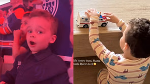 Evander Kane, fiancee Mara pen heartfelt notes on their son Iverson's 3rd birthday - "You changed my life honey buns"