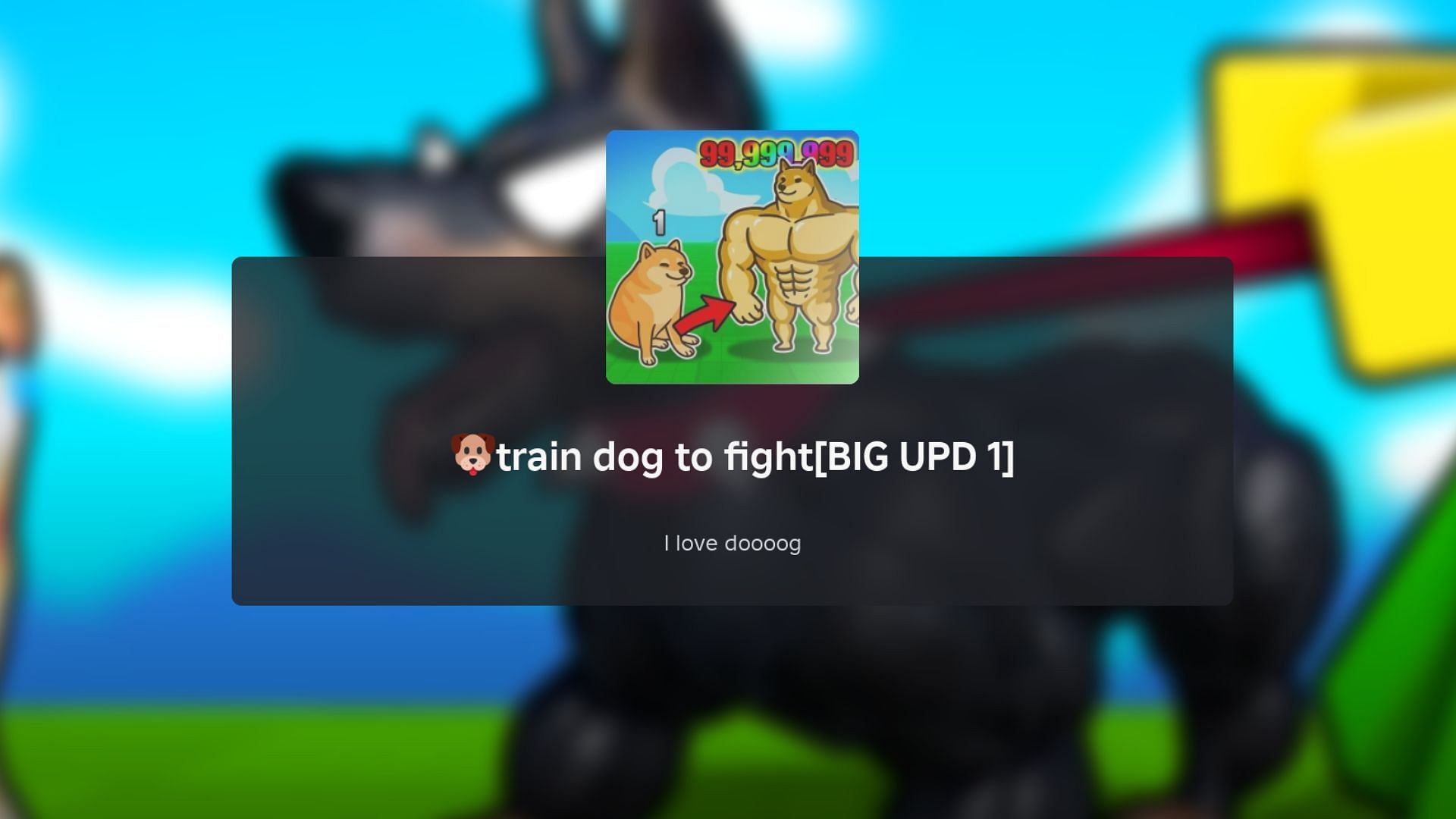 Train Dog to Fight loading screen