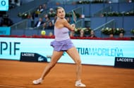 Svitolina in action at the Mutua Madrid Open - Source: Getty