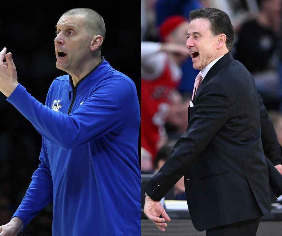 Head coaches Mark Pope and Rick Pitino