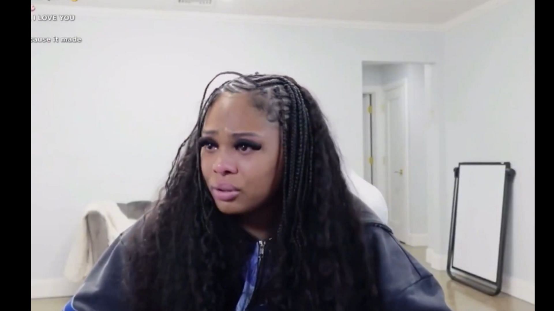Zoe Spencer cries while reacting to her SU snub (Image via X/@FearedBuck)