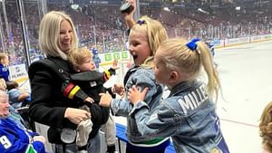 JT Miller's wife Natalie shares a candid quote about the struggles of motherhood - "Can't have it all"