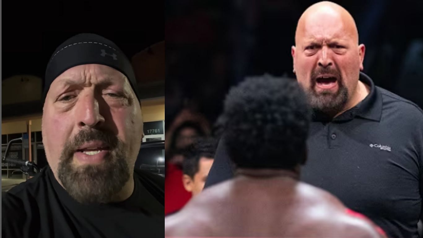 Paul Wight face to face with a top AEW star  [ images from Wight