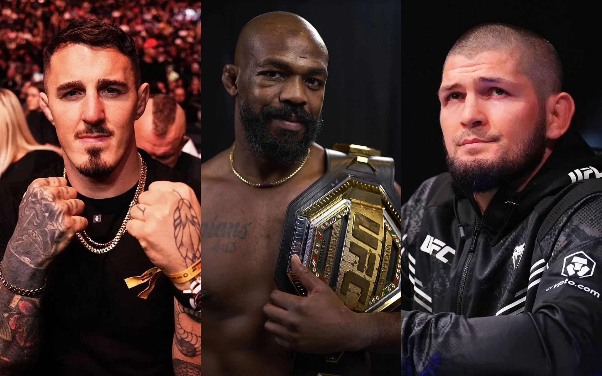 UFC legend praises Khabib Nurmagomedov when discussing Jon Jones vs. Tom Aspinall [Image courtesy: Getty Images]