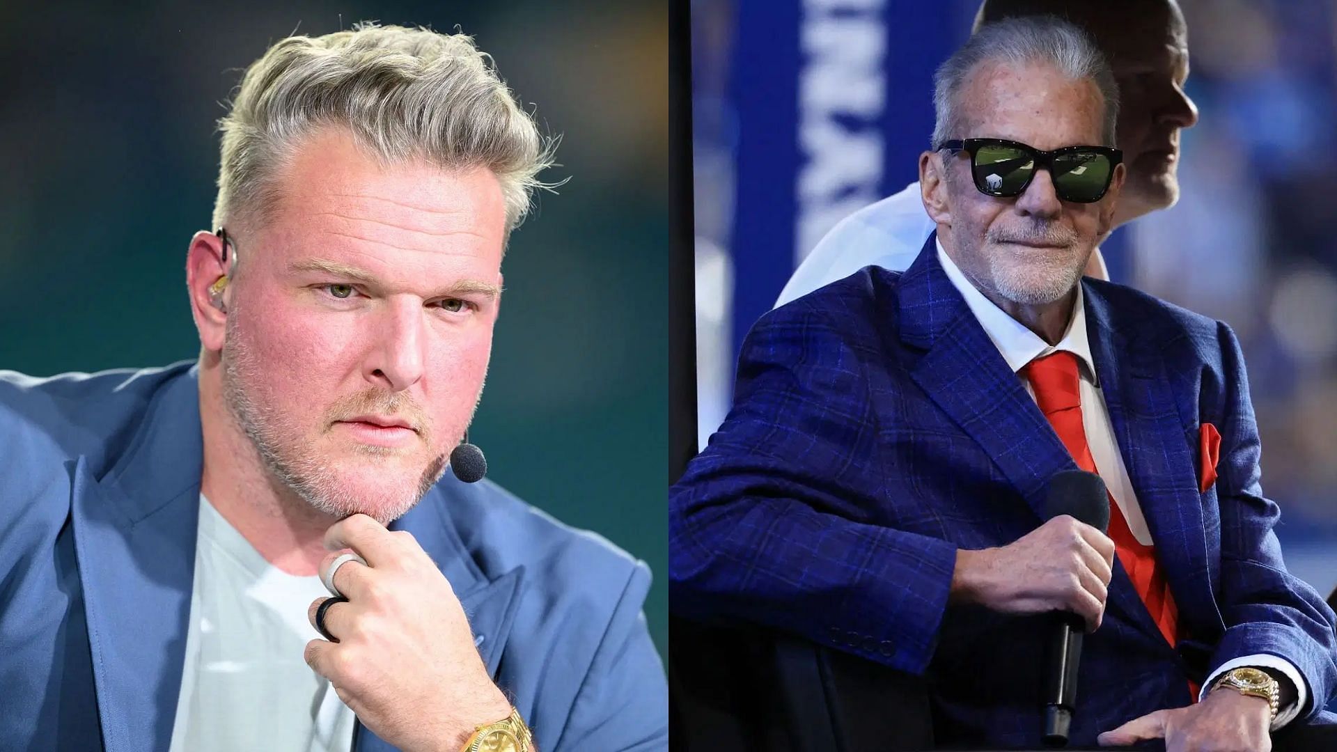 Pat McAfee reacts to Colts owner Jim Irsay