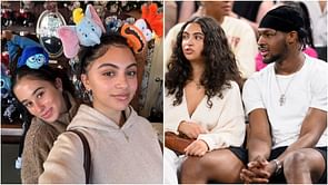 "Hi mama" - Bronny James' girlfriend Parker Whitfield can't stop gushing over her friend's picturesque Bahamas outing