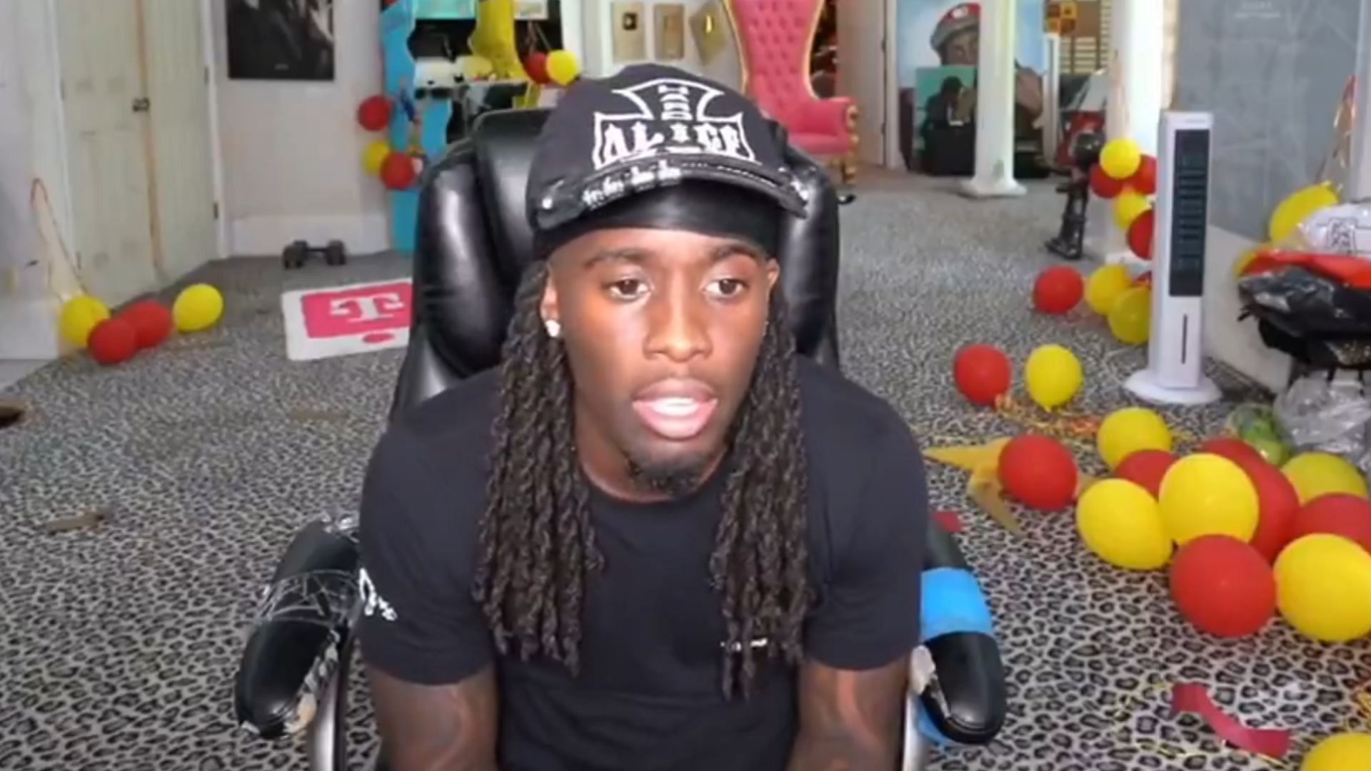 Kai Cenat recently talked about the reason behind him not selecting Zoe Spencer in Streamer University (Image via @DramaAlert)