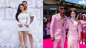 Ronald Acuna Jr.'s wife, Maria, drops 1-word reaction as Francisco Alvarez's partner, Nahomi, turns up glamor in black maternity wear