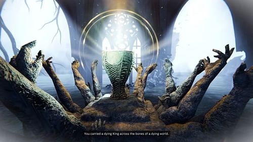 The Grail in Tainted Grail The Fall of Avalon (Image via Awaken Realms)